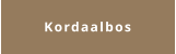 Kordaalbos